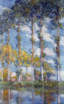 Claude Oscar Monet : Poplars